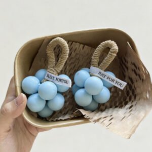 Handmade Grape Aroma Hanging Soap Ornament