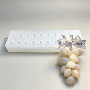 White Nut Cluster Soap & Silicone Mold
