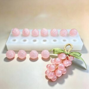 Pink Lychee Grape Soap & Silicone Mold