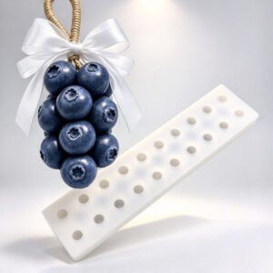 20-Cavity Blueberry Silicone Mold, DIY Handmade Soap & Scented Candle Mold, Food Grade Silicone, Non-stick, Heat Resistant, Reusable for Resin, Chocolate, Gypsum Decor