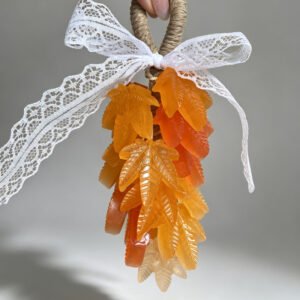 Artisan Maple Leaf Shaped Handmade Soap, Plant Essential Oil, Gentle Cleansing Body Soap, Decorative & Giftable Soap Bar